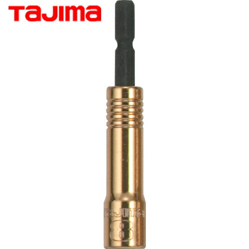 タジマ tajima インパクトドライバー用ソケット 18V対応 SDソケット 8mm 6角 (1個) 品番:TSK-SD8-6K