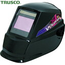 トラスコ TRUSCO 溶接用かぶり面(液晶式)遮光スピード 1/25000秒 4センサー TIG溶接 半自動溶接 手棒溶接に (1個) 品番:TSM25S4