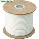 トラスコ TRUSCO 難燃ロープ3mmX50m (1巻) 品番:TRNR-350B(3)