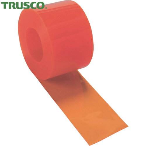 TRUSCO(トラスコ) ストリップ型間仕切りシート防虫オレンジ2X300X30M (1巻) 品番：TSBO-230-30