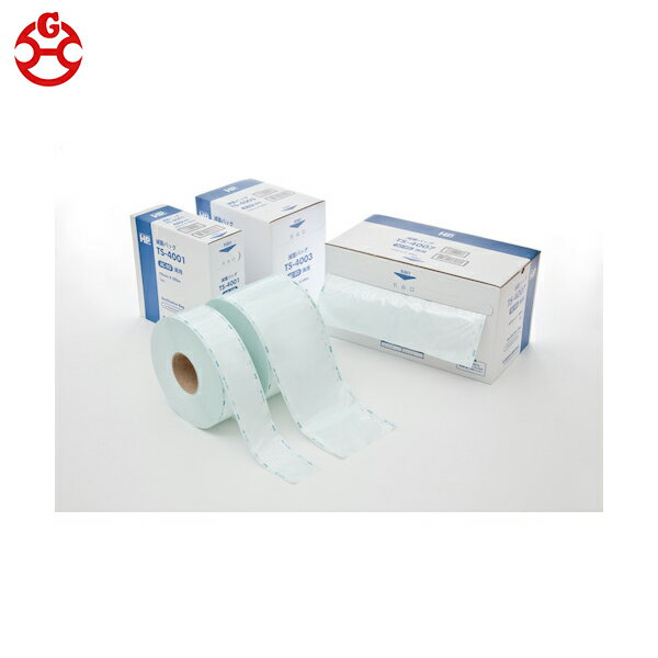 日油技研 滅菌バッグ オートクレーブ 滅菌/EOガス滅菌 両用バッグ ロールタイプ TS-4007 (1巻) 品番：T..