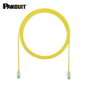 パンドウイット PANDUIT カテゴリ6細径パッチコード 1m 黄 UTP28SP1MYL (1本) 品番:UTP28SP1MYL