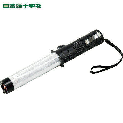 日本緑十字 LED合図灯 マルチタイプ 赤⇔青 LED×3種計11個 YDT-290 全長:290mm (1本) 品番:325012