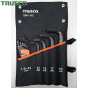 トラスコ TRUSCO 六角棒レンチセット(標準タイプ)16本入 (1S) 品番:TRR-16S