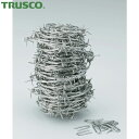トラスコ TRUSCO 有刺鉄線 ステンレス 1.6mm×100m (1巻) 品番:TSUW-16-100