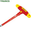 トラスコ TRUSCO 絶縁T型六角棒レンチ 8.0mm (1本) 品番:TZTR-80(4)