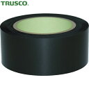 トラスコ TRUSCO ストレッチフィルム 厚みμ20×幅50mm×長さ300m 黒 (1巻) 品番:TSF-20-50BK