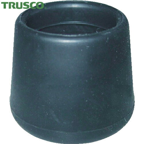 TRUSCO(トラスコ) イス脚キャップ 15.8mm 黒 4個組 (1袋) 品番：TRRCC158-BK