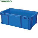 トラスコ TRUSCO TS型 リサイクルコンテナ40L ダークブルー (1個) 品番:TR-TS40