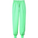 サンペックス 食品工場向けウェア 男女兼用ホッピングパンツ グリーン SS (1着) 品番:VP528-SS