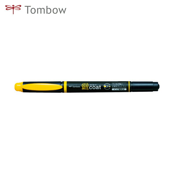 トンボ鉛筆 Tombow 蛍光ペン 蛍光マーカー蛍COAT 山吹 (1本) 品番:WA-TC99