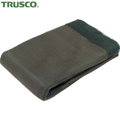 トラスコ TRUSCO 防護ネット 景観保護防風ネット 目合い2mm目 幅1×長さ5m ブラウン (1巻) 品番：WN215