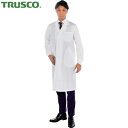 トラスコ TRUSCO 実験 ラボコート メンズ 研究用白衣 袖口ひも入 男子シングル L (1着) 品番:WLC-MS-L