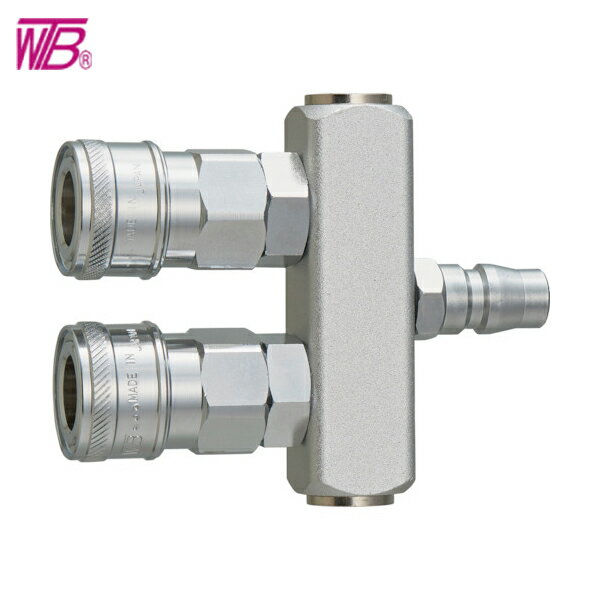 WTB(ワタベ) 2分配エアーターミナル固定式 (1個) 品番：WT-2AT