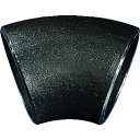 ベンカン機工 溶接継手 エルボ 45LSGP鋼管製エルボロング45°65A (1個) 品番:45L-SGP-65A