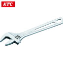 KTC(京都機械工具) モンキレンチ 全長199mm 口開き30mm (1丁) 品番：WMA-200