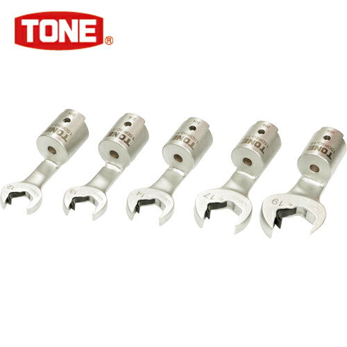 TONE(トネ) 差替式トルクレンチ用交換クイックスパナヘッドセット T22Dシリーズ 3点セット (1S) 品番：22DRSQ30