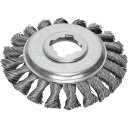 LESSMANN XーLOCK ノットベベルブラシ Φ115 高張度鋼線 線径0.5 (1個) 品番:472.25X.JP