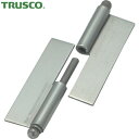 トラスコ TRUSCO スチール製抜き差し蝶番 穴ナシ 右用 (1組(袋)=2個入) (1組) 品番:225W-5030R
