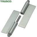 トラスコ TRUSCO スチール製抜き差し蝶番 穴ナシ 右用 (1組(袋)=2個入) (1組) 品番:225W-5040R