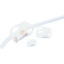 大阪ケミカル チューブクランプM白 (10個入) (1袋) 品番:340TCW