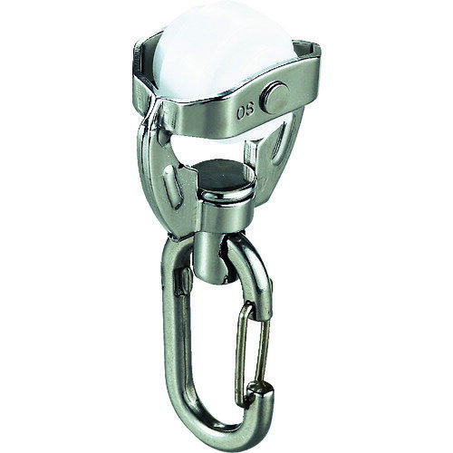 岡田装飾金物 カーテンレール D40ステンワンタッチランナーS (1個) 品番：25T22