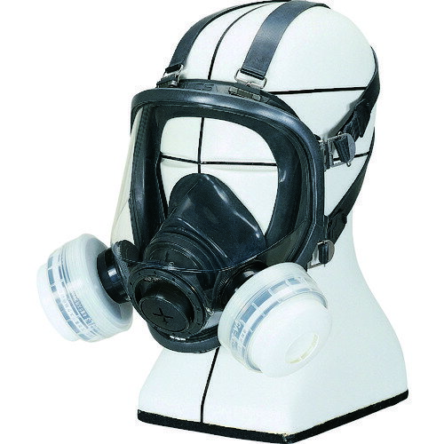 シゲマツ 防毒マスク面体 GM165-2 Mサイズ (1個) 品番：00270
