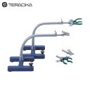 テラオカ フリーアームスタンド クリップヘッドセット品 FCH-20 (1個) 品番:22-0242-46