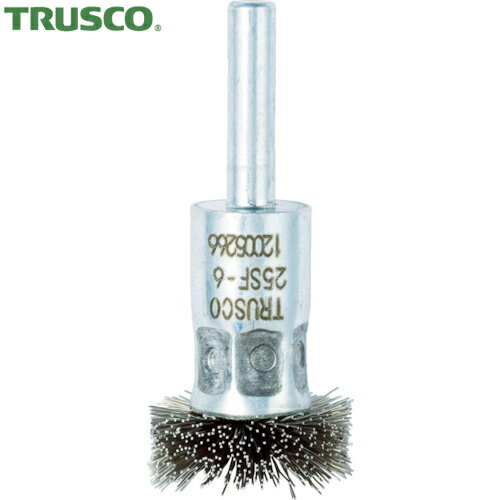 トラスコ TRUSCO フラワー型 ステンレスブラシ 25パイ (1個) 品番：25SF-6