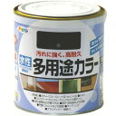 アサヒペン 水性多用途カラー 0.7L 黒 (1缶) 品番:460929