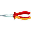 KNIPEX(クニペックス) 絶縁1000Vラジオペンチ 160mm (1丁) 品番：2506-160