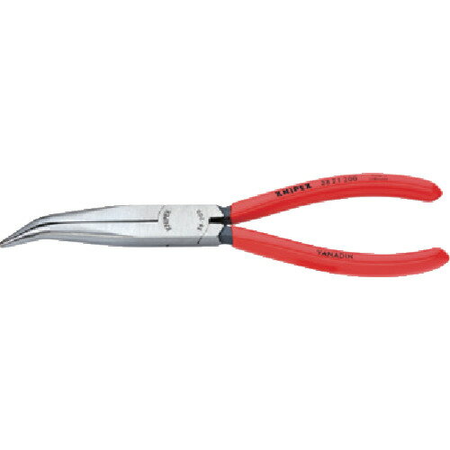 KNIPEX クニペックス メカニックプライヤー 40°先曲 200mm (1丁) 品番：3825-200