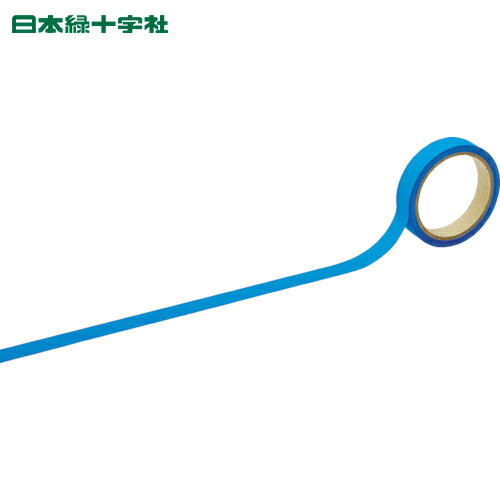 日本緑十字 改ざん防止機能付テープ 青（VOID） 非転着式 セキュリティテープ-A 20mm幅×10m (1巻) 品番..