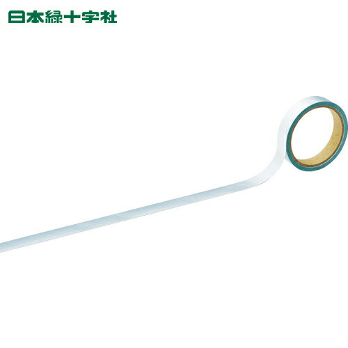日本緑十字 改ざん防止機能付テープ グレー（開封済） 転着式 セキュリティテープ-B 20mm幅×10m (1巻) ..