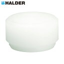 HALDER ハルダー スーパークラフト、ドロップハンマー用インサート ナイロン白 頭径4 (1個) 品番:3508.040
