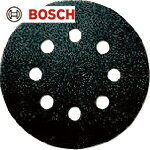 ボッシュ BOSCH サンディングペーパー125mm #600 5枚入り (1Pk) 品番：2608605122(4)