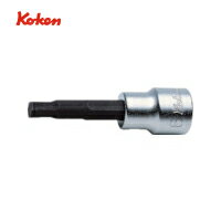 コーケン ヘックスビットソケット 対辺3 差込角9.5 全長62 (1個) 品番：3010M.62-3