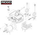 RIDGID リジッド 高速管端処理機用パーツ スクリュー 10−24 × 3/8 F/1210 (1Pk) 品番:45420