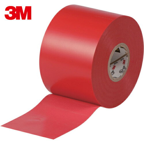 3M スリーエム 絶縁テープ ビニールテープ 35 赤 50mm×20m (1巻) 品番：35 RED 50X20