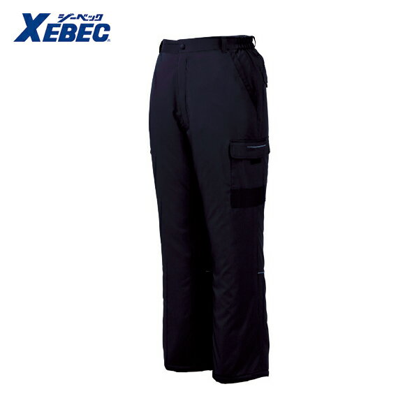ジーベック 220 現場服 防寒パンツ M 黒 (1本) 品番：220-90-M