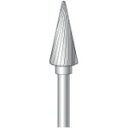 ナカニシ 超硬カッター テーパー型 シングルカット φ6×13×軸φ2.34 (1本) 品番:23261