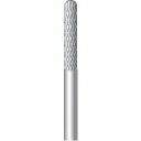 ナカニシ 超硬カッター 円筒先丸型 ダブルカット φ2.3×13×軸φ2.34 (1本) 品番:23402