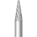 ナカニシ 超硬カッター テーパー型 ダブルカット φ6×16×軸φ6 14° (1本) 品番:26161