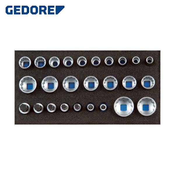 ゲドレー GEDORE ソケットセット1/2 1500CT1-D19 (1S) 品番：2308916