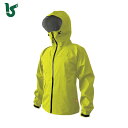 カジメイク 雨具 合羽 カッパ レインスーツ ストレッチシールドジャケット ライム S (1枚) 品番:7570-84-S