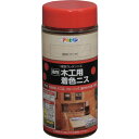 アサヒペン 木工用着色ニス 300ML 透明(クリヤ) (1缶) 品番:526113