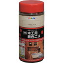 アサヒペン 木工用着色ニス 300ML ツヤ消しクリヤ (1缶) 品番:526120