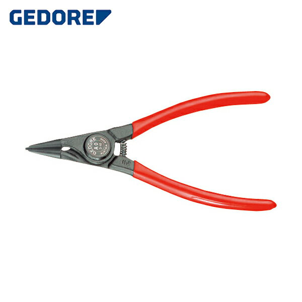 ゲドレー GEDORE スナップリングプライヤー 軸用直型 8000A 19-60mm (1丁) 品番：6701540