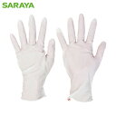 サラヤ プラスチック手袋E粉無 M (100枚入) (1箱) 品番:53515(3)