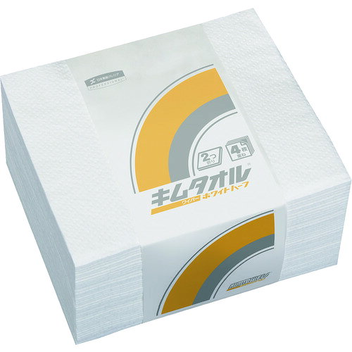 クレシア キムタオル ホワイト ハーフ 2つ折り (1Cs) 品番：61206